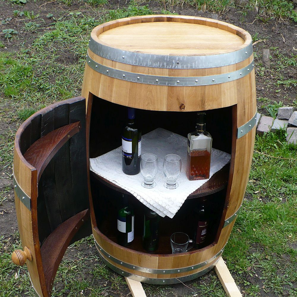Barrel bar - minibar - homebar
