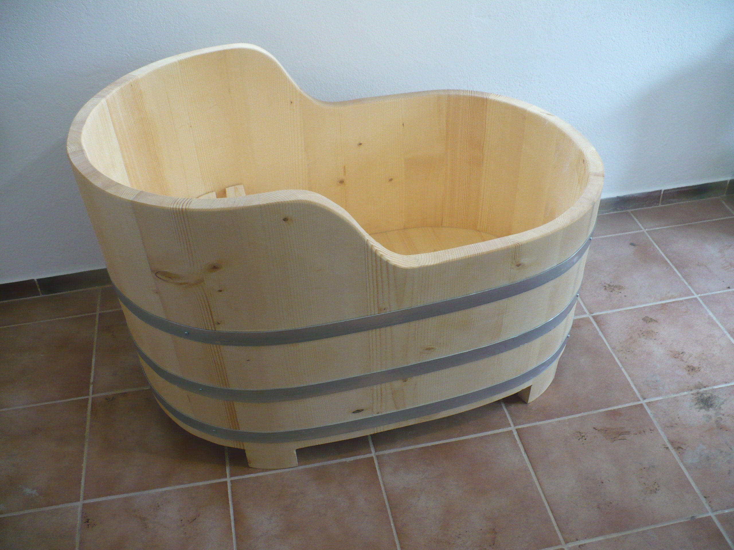 Wooden Bathtub